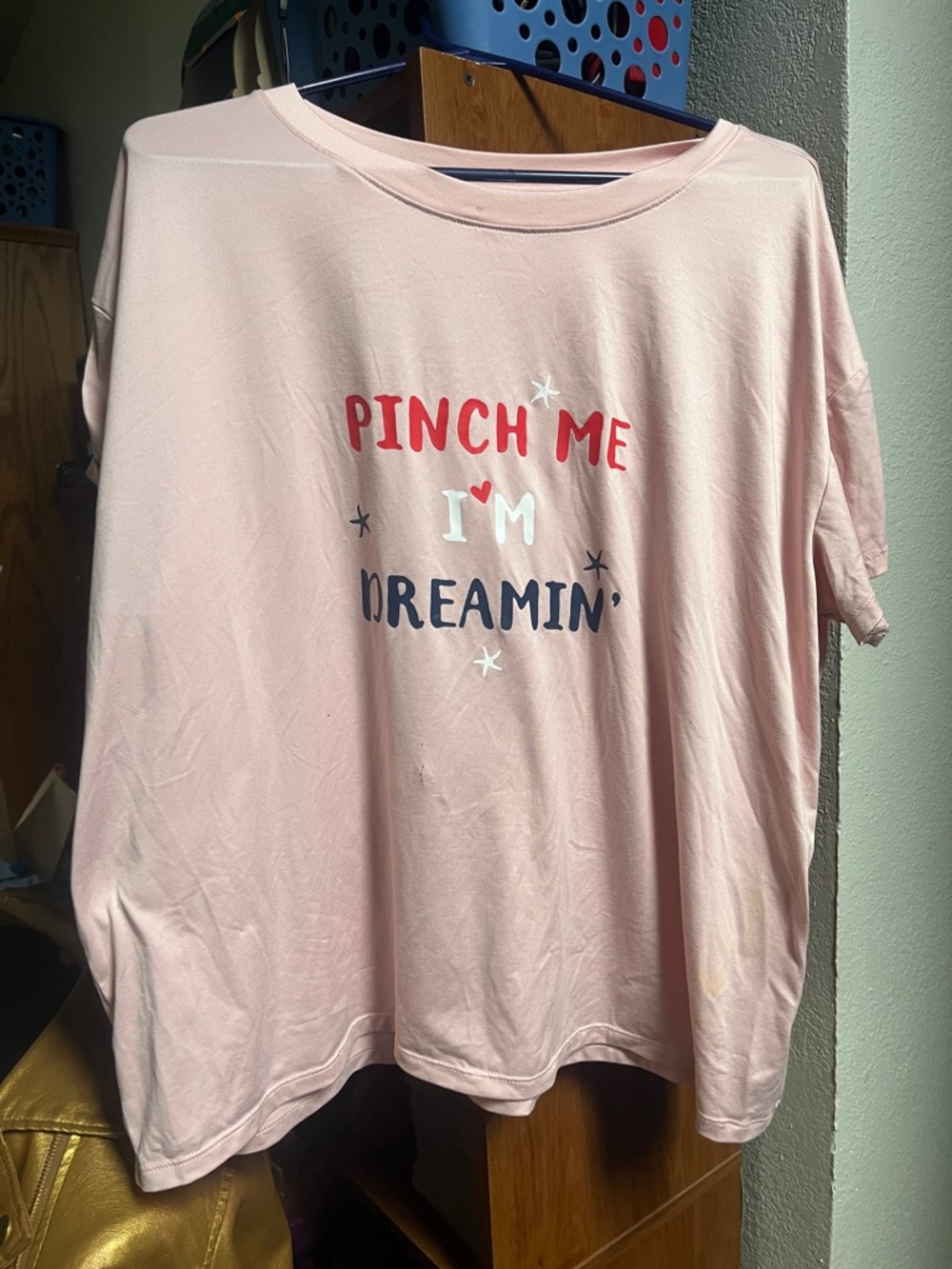 Women's Pink 'Pinch Me I'm Dreamin'' Sleep set